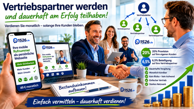 Vertriebspartner werden